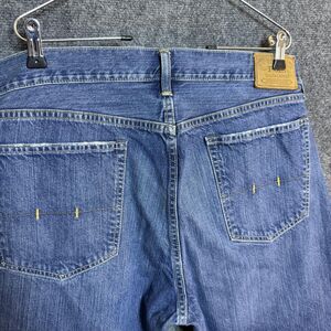 Polo Ralph Lauren Jeans Mens 36x32 Blue Straight Leg Authentic Dungarees Denim